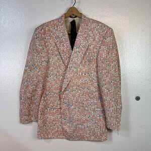 Princeton University 1963 Reunion Jacket Signature Blazer & Tie Men's Sz 44